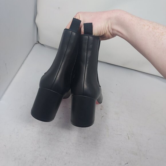 Christian Louboutin Black Leather Turelastic Chelsea Boot - Picture 10 of 12